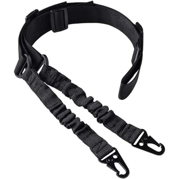 Tactical Rifle Sling 2 Point Gun Shoulder Strap Adjustable Two Points Sling - Picture 6 of 6